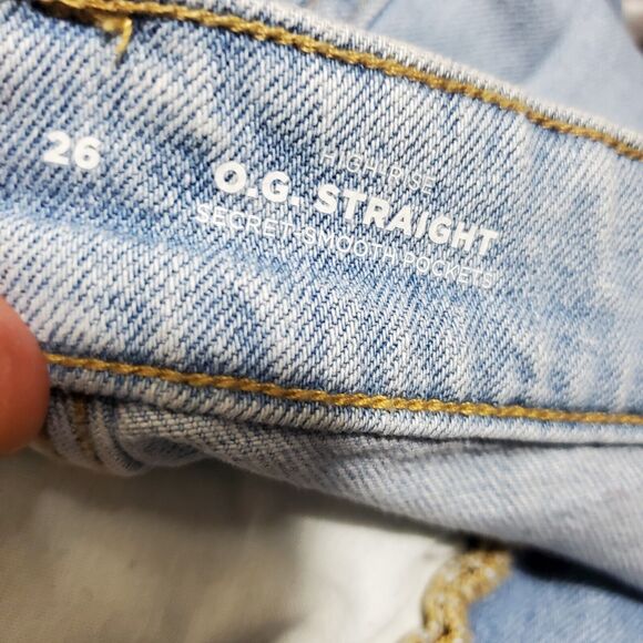 Old Navy High Rise O.G Straight Shorts Size 26 NWT Reg $39.99 - Picture 9 of 14